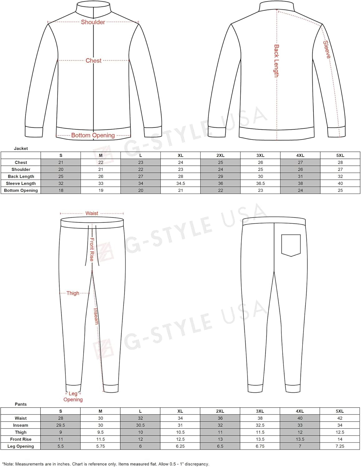 Men'S Various Pattern Tracksuit Sets